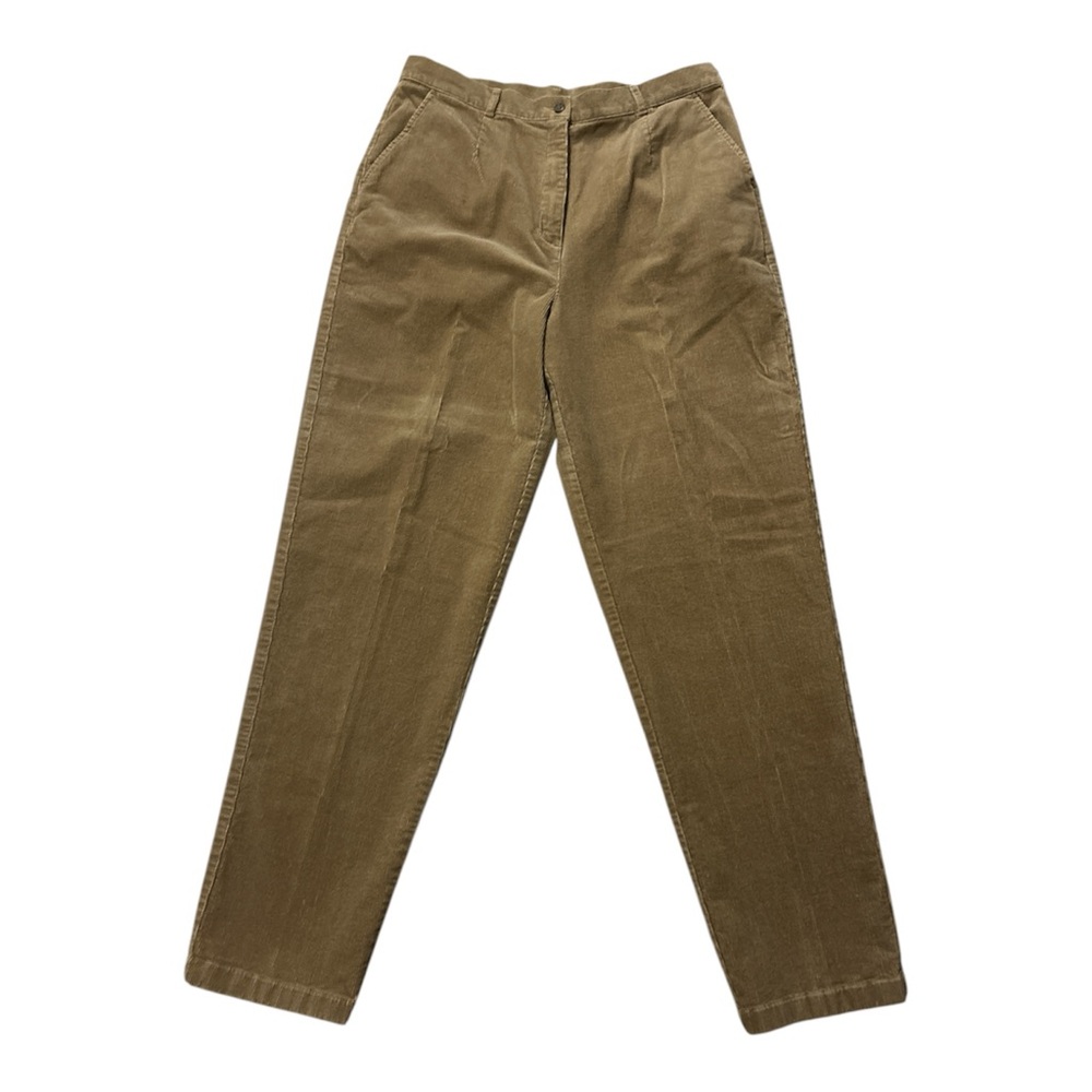 L.L. Bean Women’s Corduroy Pants in Tan Size 16 Tall